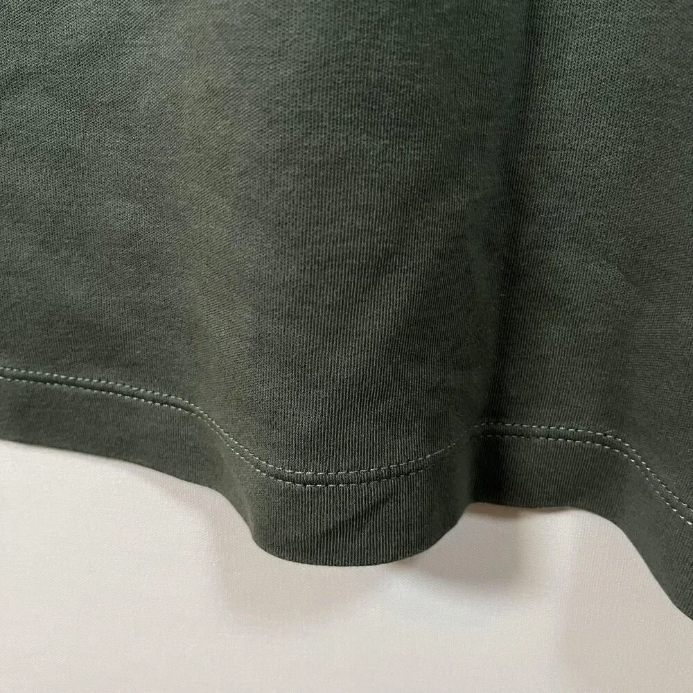 Tahari Polo Shirt Mens 2XL Green Cotton Short Sleeve Pocket Collared Casual - Picture 8 of 13